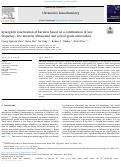 Cover page: Synergistic inactivation of bacteria based on a combination of low frequency, low-intensity ultrasound and a food grade antioxidant