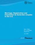 Cover page: Marriage, Registration and Dissolution by Same-Sex Couples in the US