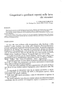 Cover page: Gregarinari e gordiacei reperiti nelle larve dei tricotteri