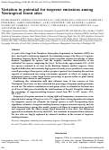 Cover page: Variation in potential for isoprene emissions among Neotropical forest sites