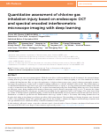 Cover page: Quantitative assessment of chlorine gas inhalation injury based on endoscopic OCT and spectral encoded interferometric microscope imaging with deep learning.