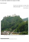Cover page: It's about time. Gaudenzio's <em>bel composto</em> at Varallo