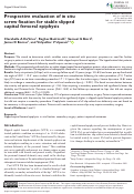 Cover page: Prospective evaluation of in situ screw fixation for stable slipped capital femoral epiphysis