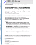 Cover page: Time‐Dependent Measurement of Nrf2‐Regulated Antioxidant Response to Ionizing Radiation Toward Identifying Potential Protein Biomarkers for Acute Radiation Injury