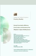 Cover page: Energy Consumption, Efficiency, Conservation, and Greenhouse Gas Mitigation in Japan's 
Building Sector
