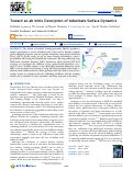 Cover page: Toward an ab Initio Description of Adsorbate Surface Dynamics