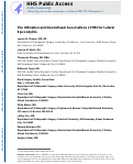 Cover page: The Use and Downstream Associations of Magnetic Resonance Imaging for Lateral Epicondylitis.