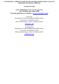 Cover page: Concentration or diffusion? Exploring the emerging spatial dynamics of poverty distribution in Southern California