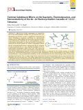 Cover page: Terminal Substituent Effects on the Reactivity, Thermodynamics, and Stereoselectivity of the 8π–6π Electrocyclization Cascades of 1,3,5,7-Tetraenes