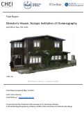 Cover page of Director’s House, Scripps Institution of Oceanography - April 29th &amp; May 15th, 2025
