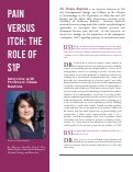 Cover page: Pain Versus Itch: The Role of S1P