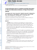 Cover page: Pilot Randomized Study of a Gratitude Journaling Intervention on Heart Rate Variability and Inflammatory Biomarkers in Patients With Stage B Heart Failure