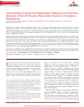 Cover page: Clinical Utility of Ventricular Repolarization Dispersion for Real‐Time Detection of Non‐ST Elevation Myocardial Infarction in Emergency Departments