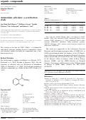 Cover page: Ammonium salicylate: a synchrotron study