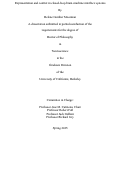 Cover page: Representation and control in closed-loop brain-machine interface systems