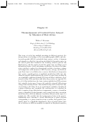 Cover page: Thermodynamics of Cerebral Cortex Assayed by Measures of Mass Action