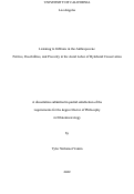 Cover page: Listening to Gibbons in the Anthropocene: Politics, Possibilities, and Precarity in the Aural Labor of Hylobatid Conservation