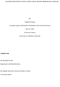 Cover page of A SCOPING REVIEW OF WELL-CHILD VISITS AMONG IMMIGRANT FAMILIES