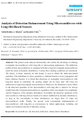 Cover page: Analysis of Detection Enhancement Using Microcantilevers with Long-Slit-Based Sensors