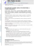 Cover page: Geospatial data in pediatric asthma in the United States: a scoping review protocol.