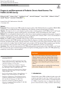 Cover page: Diagnosis and Management of Pediatric Chronic Hand Eczema: The PeDRA CACHES Survey