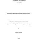 Cover page: Evolved Error Management Biases in the Attribution of Anger