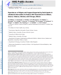 Cover page: Experiences of Stigma and Support Reported by Participants in a Network Intervention to Reduce HIV Transmission in Athens, Greece; Odessa, Ukraine; and Chicago, Illinois