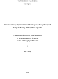 Cover page: Estimation of Cross-classified Multilevel Item Response Theory Models with Metropolis-Hastings Robbins-Monro Algorithm