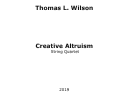 Cover page: Creative Altruism
