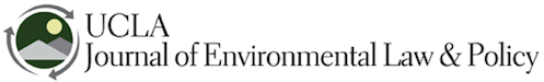 UCLA Journal of Environmental Law and Policy banner