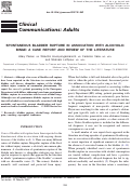 Cover page: Spontaneous Bladder Rupture in Association with Alcoholic Binge: A Case Report and Review of the Literature