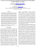 Cover page: The role of eye movement pattern and global-local information processing abilities in isolated English word reading