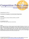 Cover page: The Dynamics of Competition in the Internet Search Engine Market