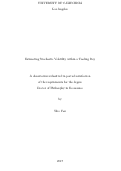 Cover page: Estimating Stochastic Volatility Within a Trading Day