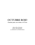 Cover page: Octubre Rojo