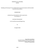 Cover page: Modeling and Planning for Future Multimodal Transportation Systems with Household-owned Driverless Vehicles