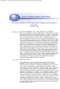 Cover page: Colin Loftin and Sally K. Ward, Application of Spatial Autocorrelation in Sociology. <em>CSISS Classics</em>