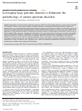 Cover page: Leveraging large genomic datasets to illuminate the pathobiology of autism spectrum disorders