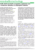 Cover page: GalR, GalX and AraR co‐regulate d‐galactose and l‐arabinose utilization in Aspergillus nidulans