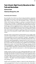 Cover page: Toxic Schools: High-Poverty Education in New York and Amsterdam By Bowen Paulle