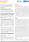 Cover page: Effect of a Patient-Centered Phone Call by a Clinical Officer at Time of HIV Testing on Linkage to Care in Rural Kenya.