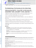 Cover page: Epidemiology of the Homebound Population in the United States.