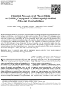 Cover page: Integrated Assessment of Phase 2 Data on GalNAc3-Conjugated 2-O-Methoxyethyl-Modified Antisense Oligonucleotides.