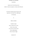 Cover page: Optimal exclusive breastfeeding duration: evidence of conflict and congruence in Tsimane mother-infant pairs