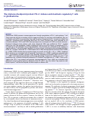 Cover page: The immune checkpoint protein PD-L1 induces and maintains regulatory T cells in glioblastoma