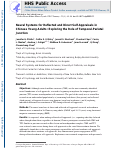 Cover page: Neural systems for reflected and direct self-appraisals in Chinese young adults: Exploring the role of the temporal-parietal junction.