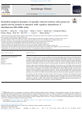 Cover page: Disturbed temporal dynamics of episodic retrieval activity with preserved spatial activity pattern in amnestic mild cognitive impairment: A simultaneous EEG-fMRI study