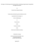 Cover page: The Impact of Technology and Presentation Mode on Reading Comprehension Among Blind and Sighted Individuals