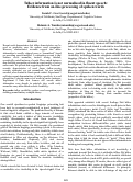 Cover page: Talker information is not normalized in fluent speech: Evidence from on-line processing of spoken words