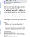 Cover page: Establishing the cross-cultural applicability of a harmonized approach to cognitive diagnostics in epilepsy: Initial results of the International Classification of Cognitive Disorders in Epilepsy in a Spanish-speaking sample.